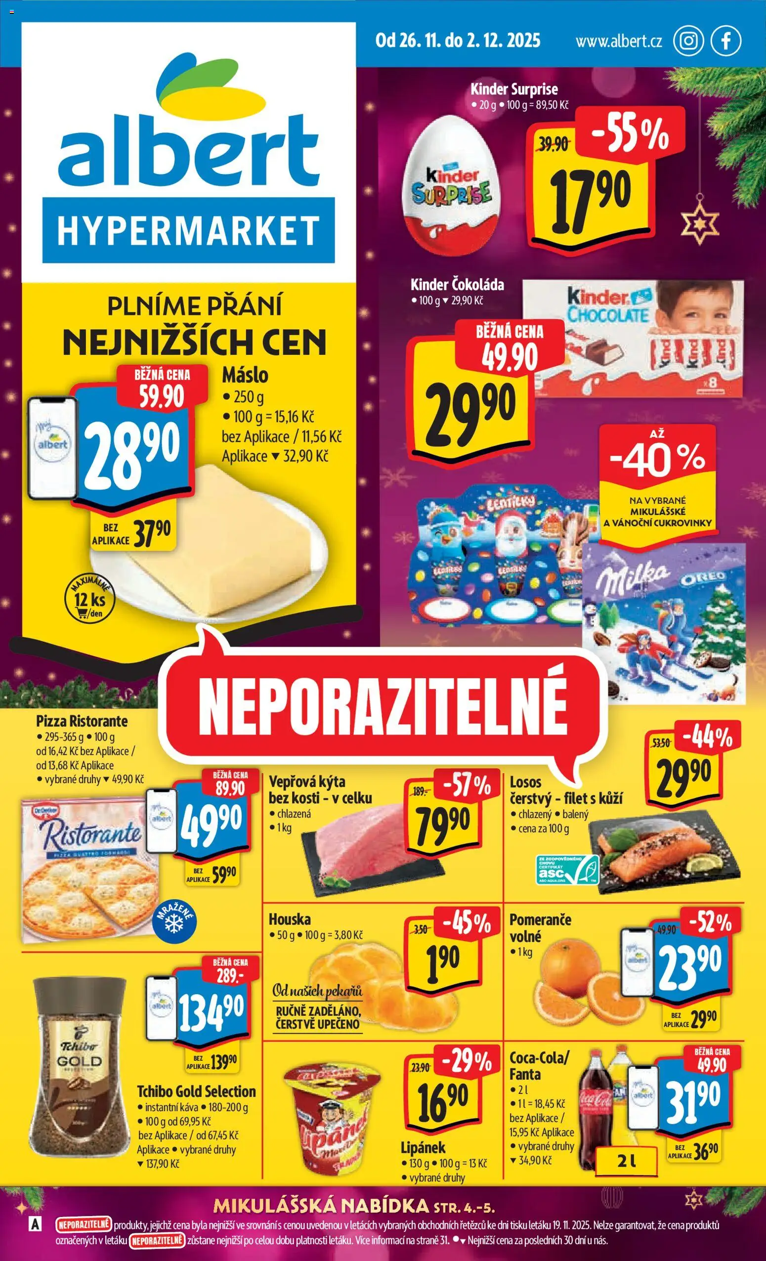 Náhled nabídky: Albert Hypermarket platný od 26.11.2025