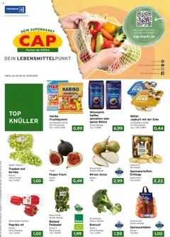 Vorschau von dem Prospekt des Geschäftes CAP Markt, gültig ab dem 22.09.2025