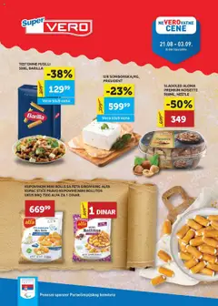 Pregled SuperVERO kataloga - važi od 21.08.2025