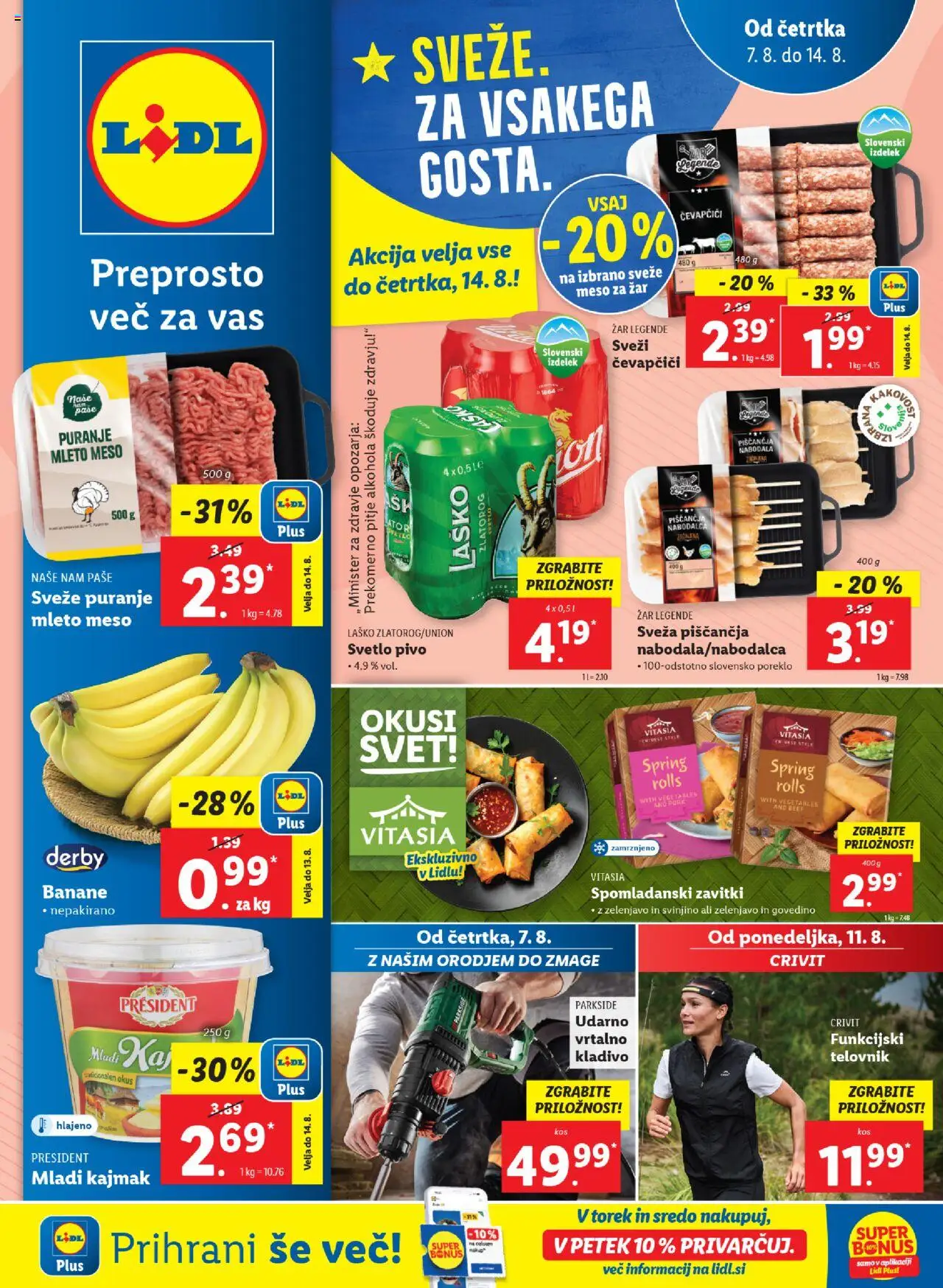 Lidl Katalog od 07.08.2025 - aktualna ponudba - stran 1