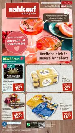 Vorschau von dem Prospekt des Geschäftes Rewe, gültig ab dem 09.02.2026
