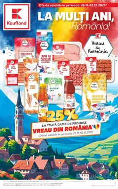 Previzualizarea de cataloage: Kaufland Satu Mare valabil de la 26.11.2025