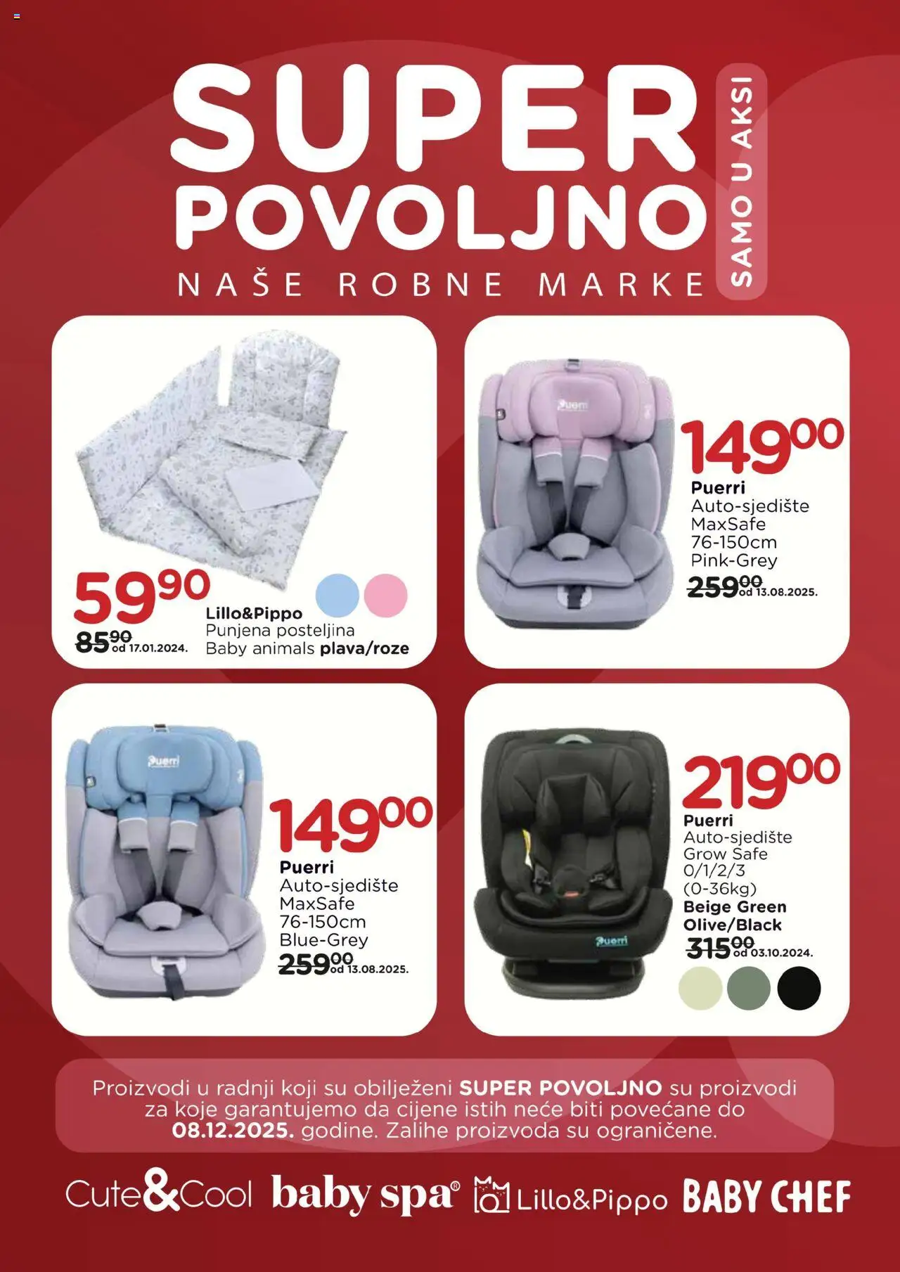 Pregled letka Katalog Super povoljno trgovine AKSA vrijedi od 2025.09.08