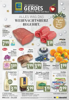 Vorschau von dem Prospekt des Geschäftes Edeka, gültig ab dem 22.12.2025