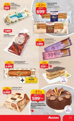 Auchan - Akciós újság Auchan megtekintése, amely érvényes 2025.12.11.-től | Oldal: 11