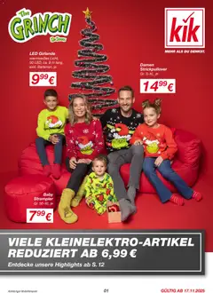 Vorschau der Angebote: Kik Black Friday gültig ab 17.11.2025