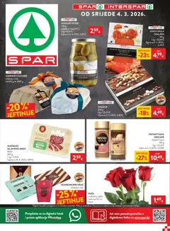 Pregled letka Spar Katalog trgovine Spar vrijedi od 04.03.2026