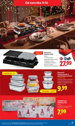 Pregled letka Katalog trgovine Lidl vrijedi od 08.12.2025 | Stranica: 75