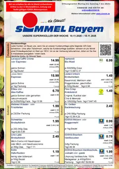 Vorschau von dem Prospekt des Geschäftes Simmel, gültig ab dem 10.11.2025