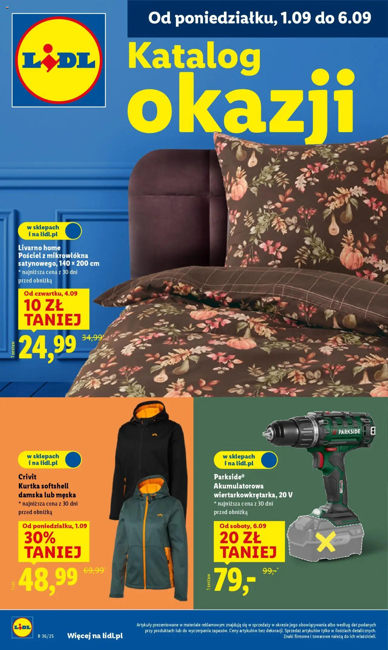 LIDL gazetka 01.09.2025 - 06.09.2025 - Najnowsza od czwartku - Numer strony 1