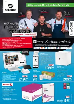 Vorschau von dem Prospekt des Geschäftes Selgros, gültig ab dem 16.04.2026