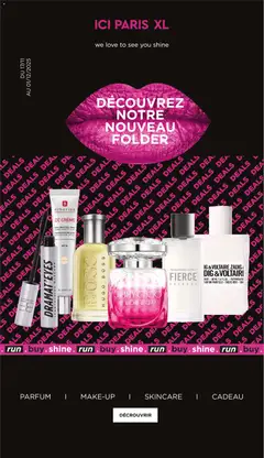 Voorbeeld van Black Friday van winkel ICI Paris XL geldig vanaf 17/11/2025
