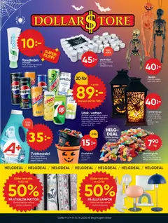 Förhandsgranska reklamblad Aktuella reklamblad Dollar Store från butik Dollar Store gäller från 06/10/2025