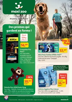 Prévisualisation de Catalogue du magasin Maxi ZOO formulaire valide 28/01/2026