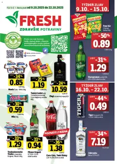 Náhľad Fresh letáku platného od 09.10.2025