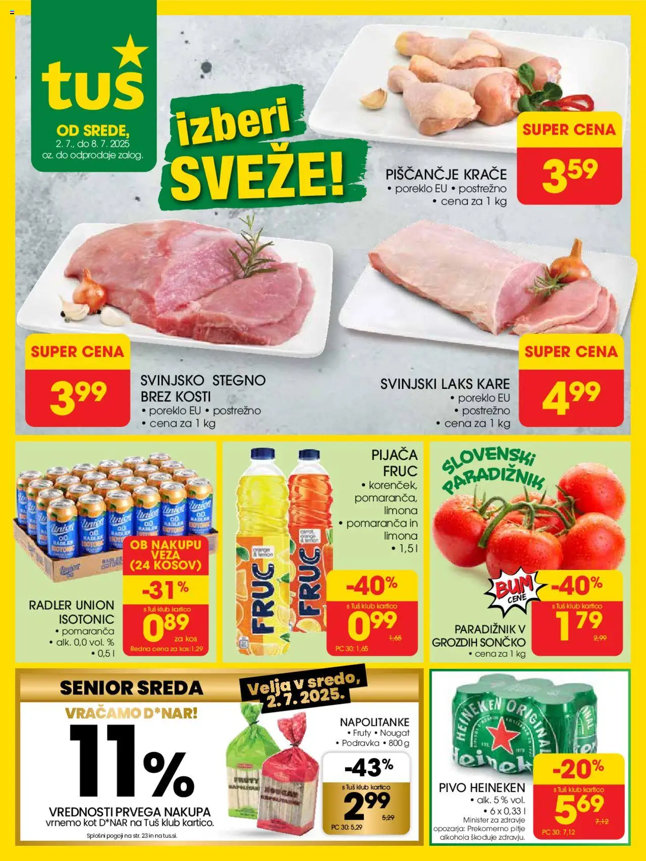 Tuš Katalog od 02.07.2025 - aktualna ponudba - stran 1