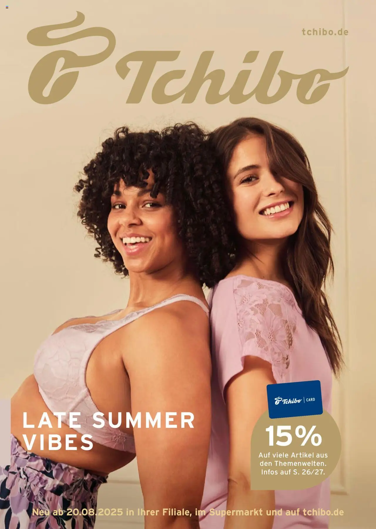 Tchibo Prospekt Late summer vibes (vom von Mittwoch 20.08.2025)