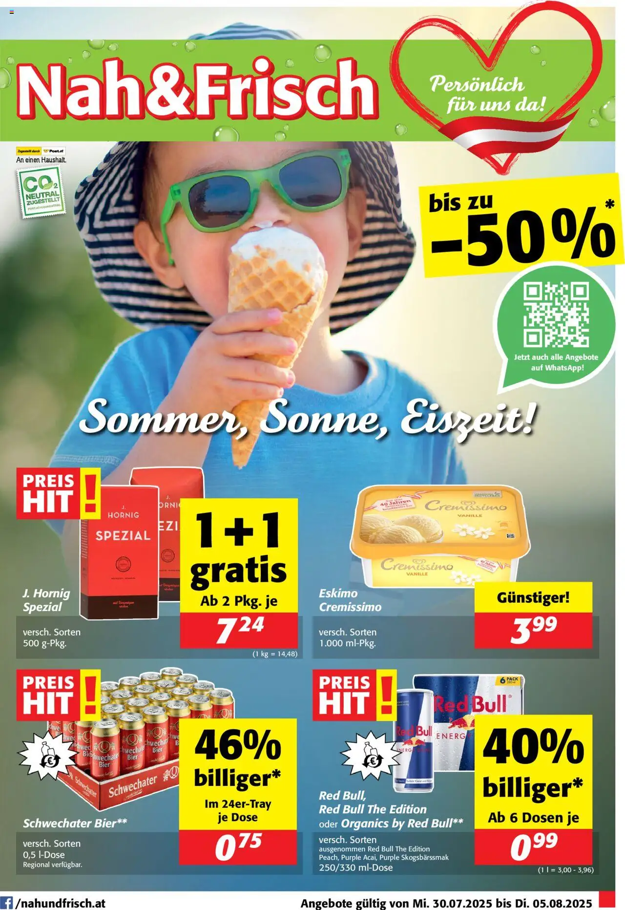  Nah und Frisch Flugblatt ab (30.07.2025 - 05.08.2025) - Seite 1