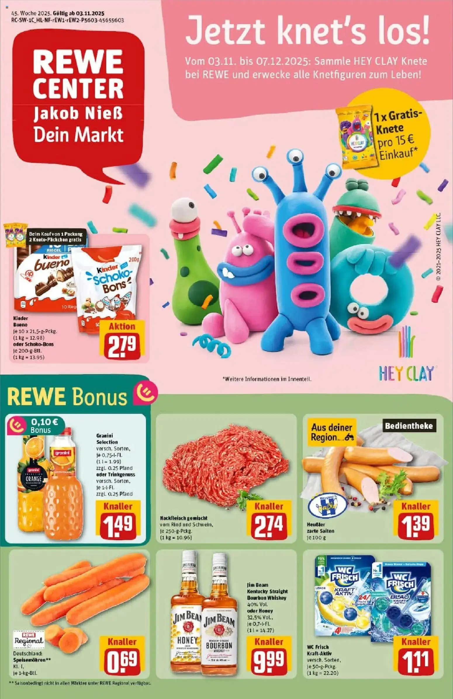 Vorschau von dem Prospekt des Geschäftes Rewe, gültig ab dem 02.11.2025
