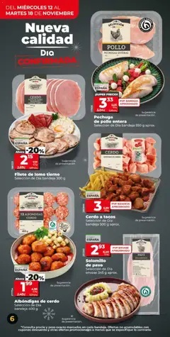 Vista previa del folleto de la tienda Dia válido desde el 12/11/2025 | Página: 6