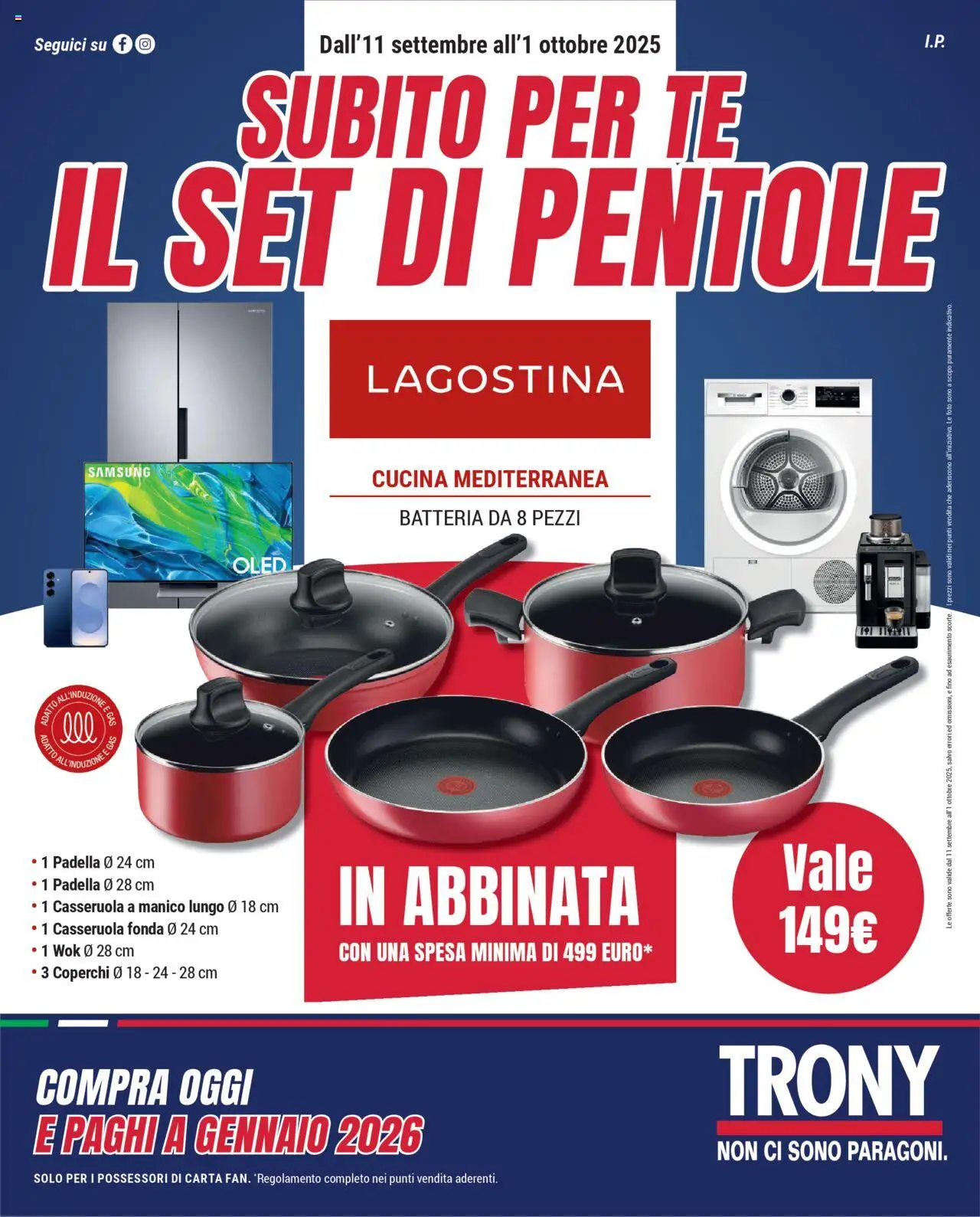 Volantino Trony valido da 11/09/2025 numero di pagina 1