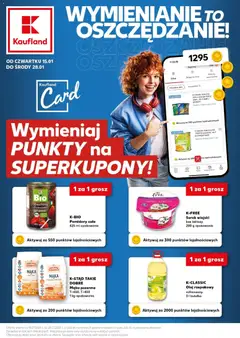 Pogląd gazetki "Superkupony" ze sklepu Kaufland ważnej od 15.01.2026