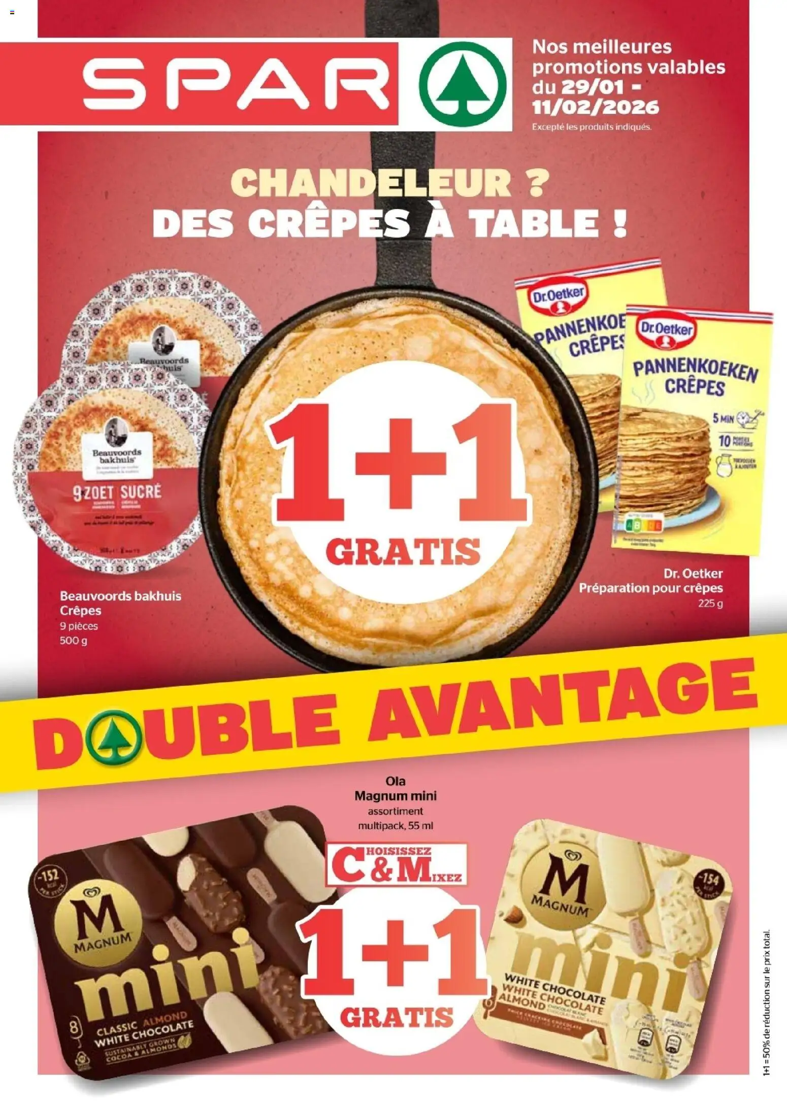 Voorbeeld van Publicité van winkel Spar Express geldig vanaf 29/01/2026