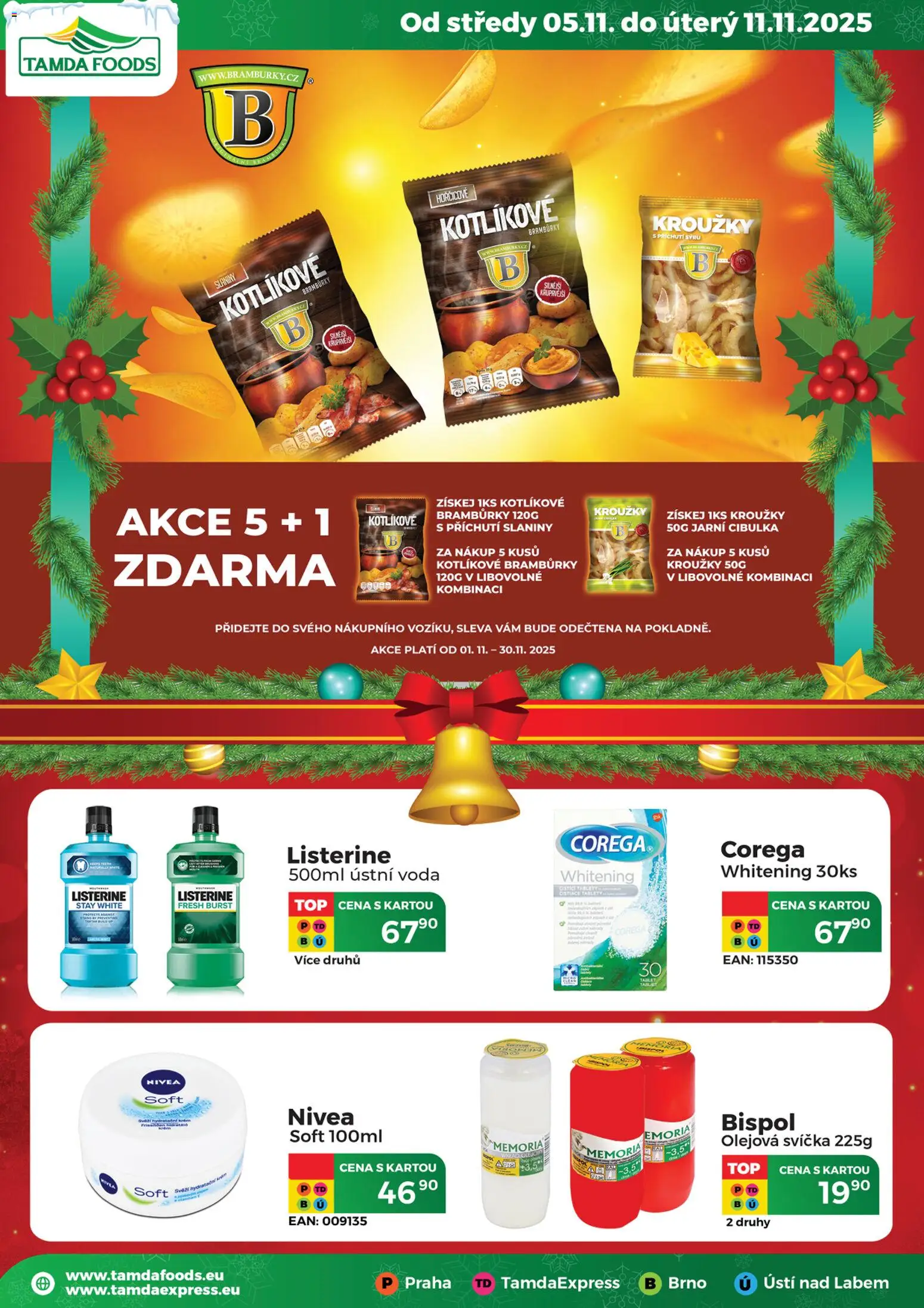 Náhled nabídky: Tamda Foods Leták platný od 05.11.2025