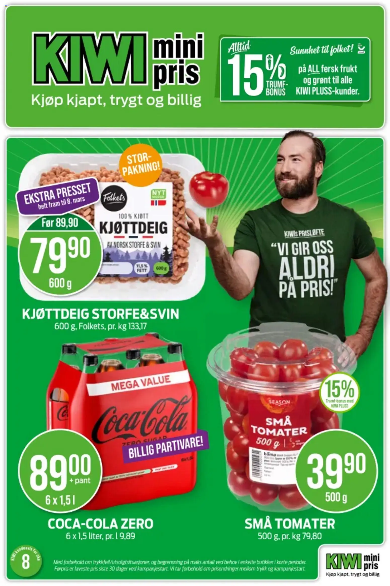 Forhåndsvis Kundeavis fra butikk Kiwi gyldig fra 16/02/2026