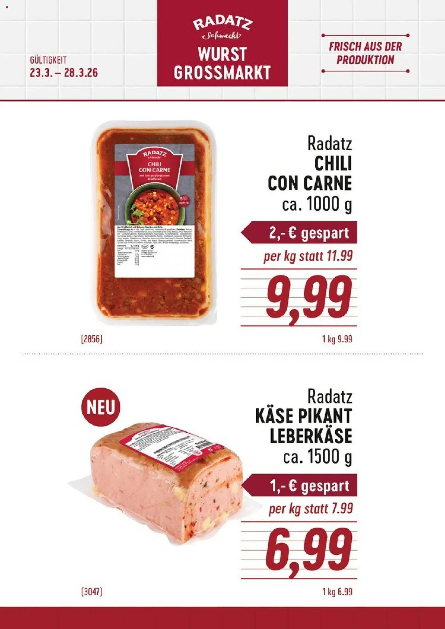 Vorschau der Angebote: Radatz Radatz Flugblatt gültig ab 23.03.2026