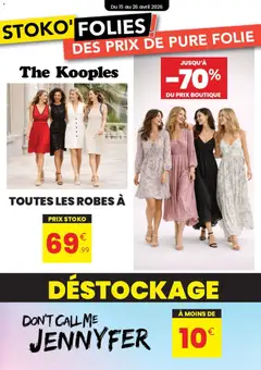 Prévisualisation de Stokomani catalogue déstockage du magasin Stokomani formulaire valide 15/04/2026