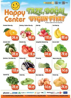 Happy Center Happy Center - Manav 15.04.2026 - Broşürünün önizlemesi