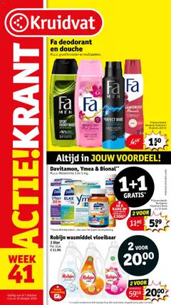 Voorbeeld van Folder week 41 van winkel Kruidvat geldig vanaf 06-10-2025