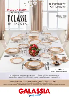 Anteprima dell'opuscolo Volantino Raccolta Bollini dal negozio Galassia valido da 17/11/2025