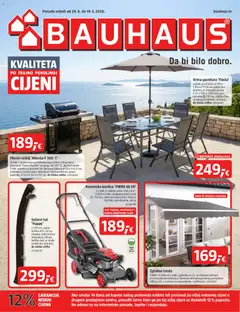 Pregled letka Bauhaus Katalog trgovine Bauhaus vrijedi od 29.04.2026