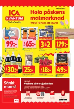 Förhandsgranska reklamblad Södra Sandby från butik ICA Kvantum gäller från 30/03/2026
