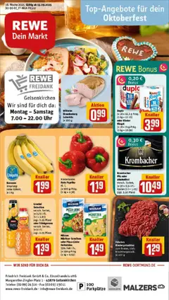 Vorschau von dem Prospekt des Geschäftes Rewe, gültig ab dem 14.09.2025