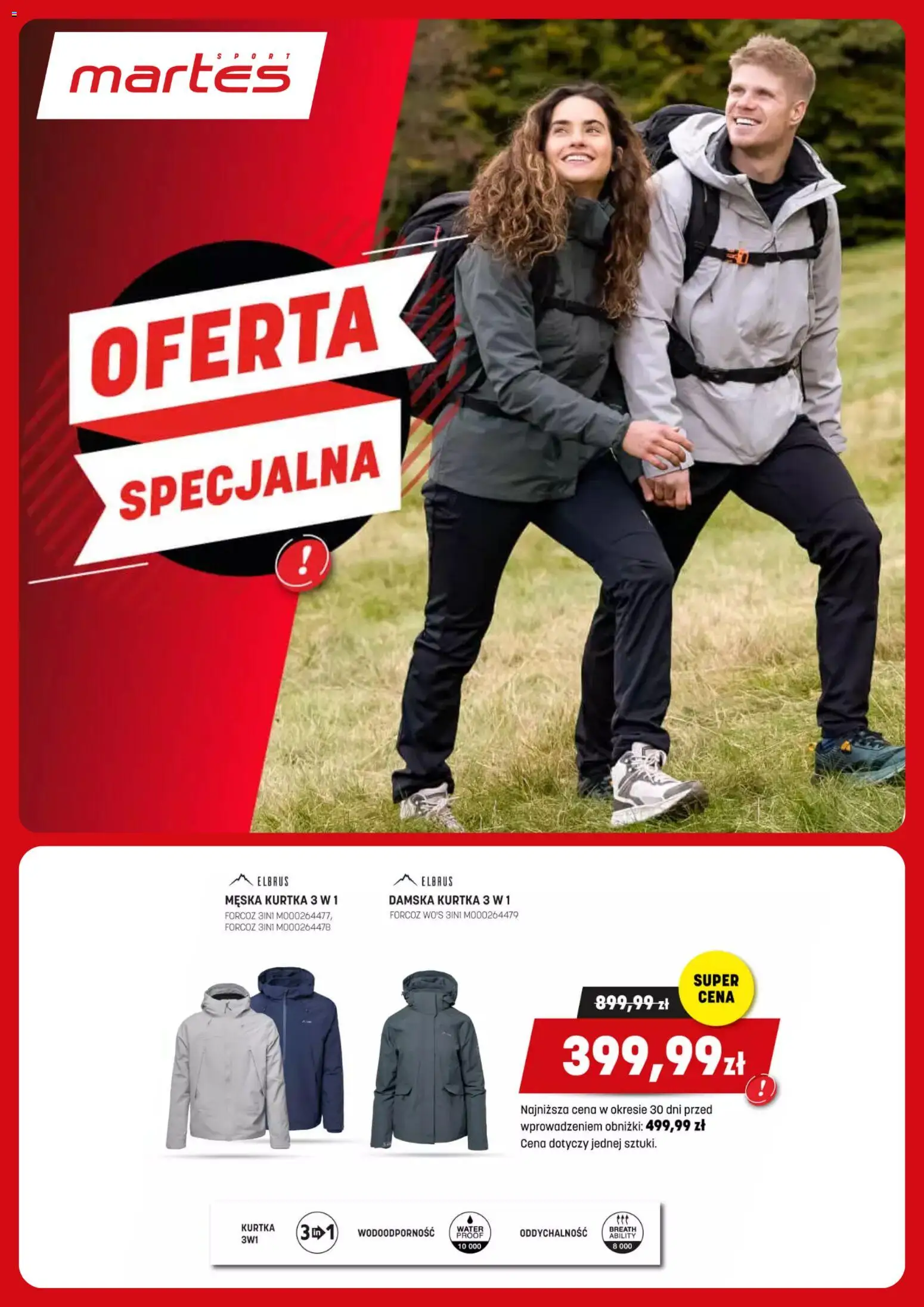 Pogląd gazetki "Promocje" ze sklepu Martes sport ważnej od 12.02.2026