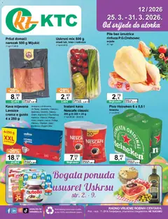 Pregled letka KTC Katalog trgovine KTC vrijedi od 25.03.2026