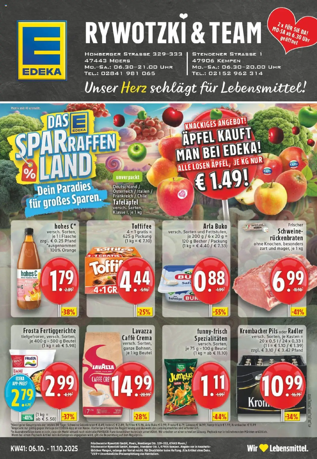 EDEKA Prospekt ab 06.10.2025 - Prospekt Moers Online