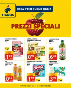Anteprima dell'opuscolo Volantino Prezzi Speciali dal negozio Tigros valido da 14/10/2025