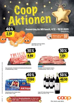 Vorschau des Merkblatts Aktionen vom Shop Coop gültig von 04.12.2025 bis 10.12.2025