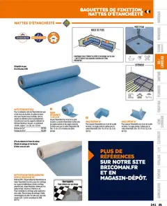 Prévisualisation de Catalogue du magasin Bricoman formulaire valide 19/03/2025 | Page: 241