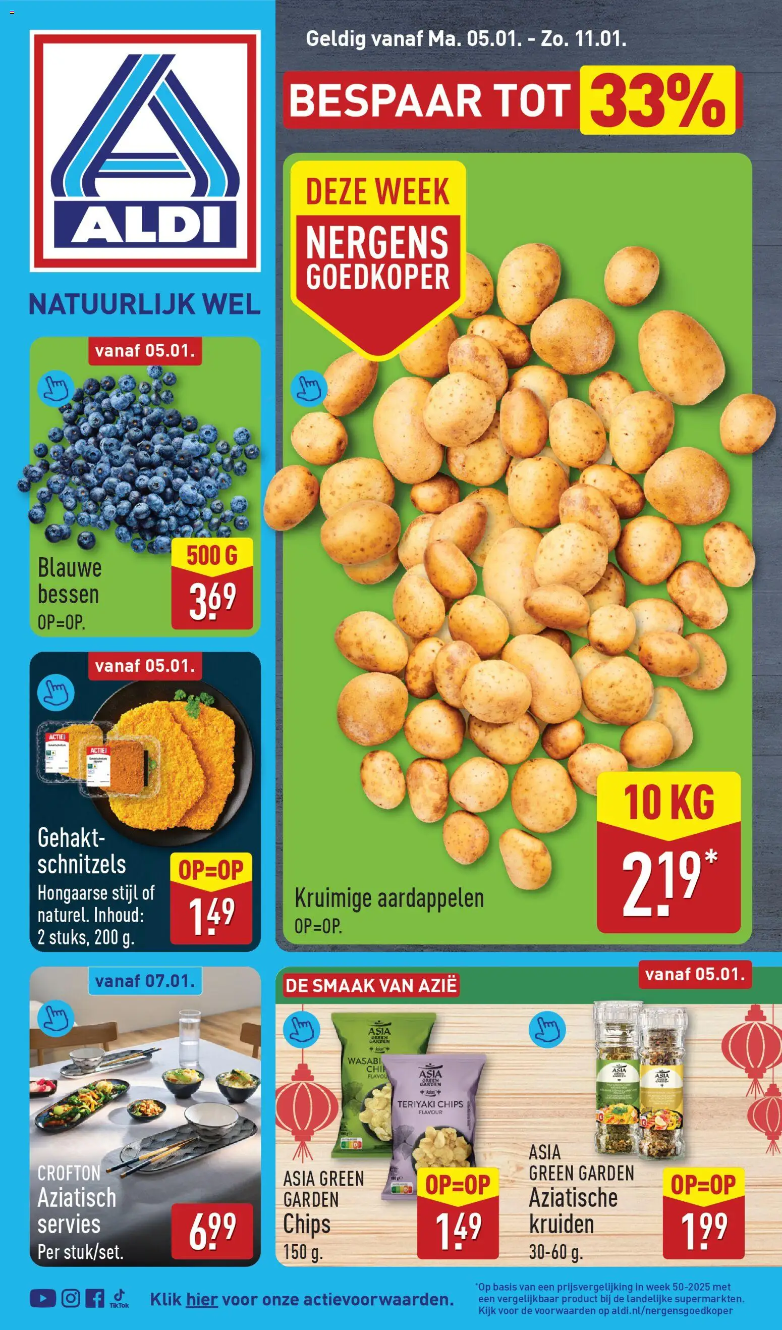 Voorbeeld van Folder week 2 van winkel Aldi geldig vanaf 05-01-2026