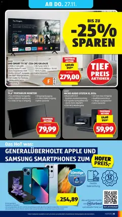 Vorschau der Angebote: Hofer Black Friday gültig ab 21.11.2025 | Seite: 49