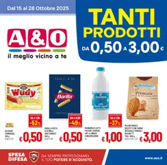 Anteprima dell'opuscolo Attuale volantino dal negozio A&O valido da 15/10/2025