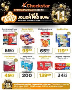 Preview of Check Star flyer valid from 22/10/2025