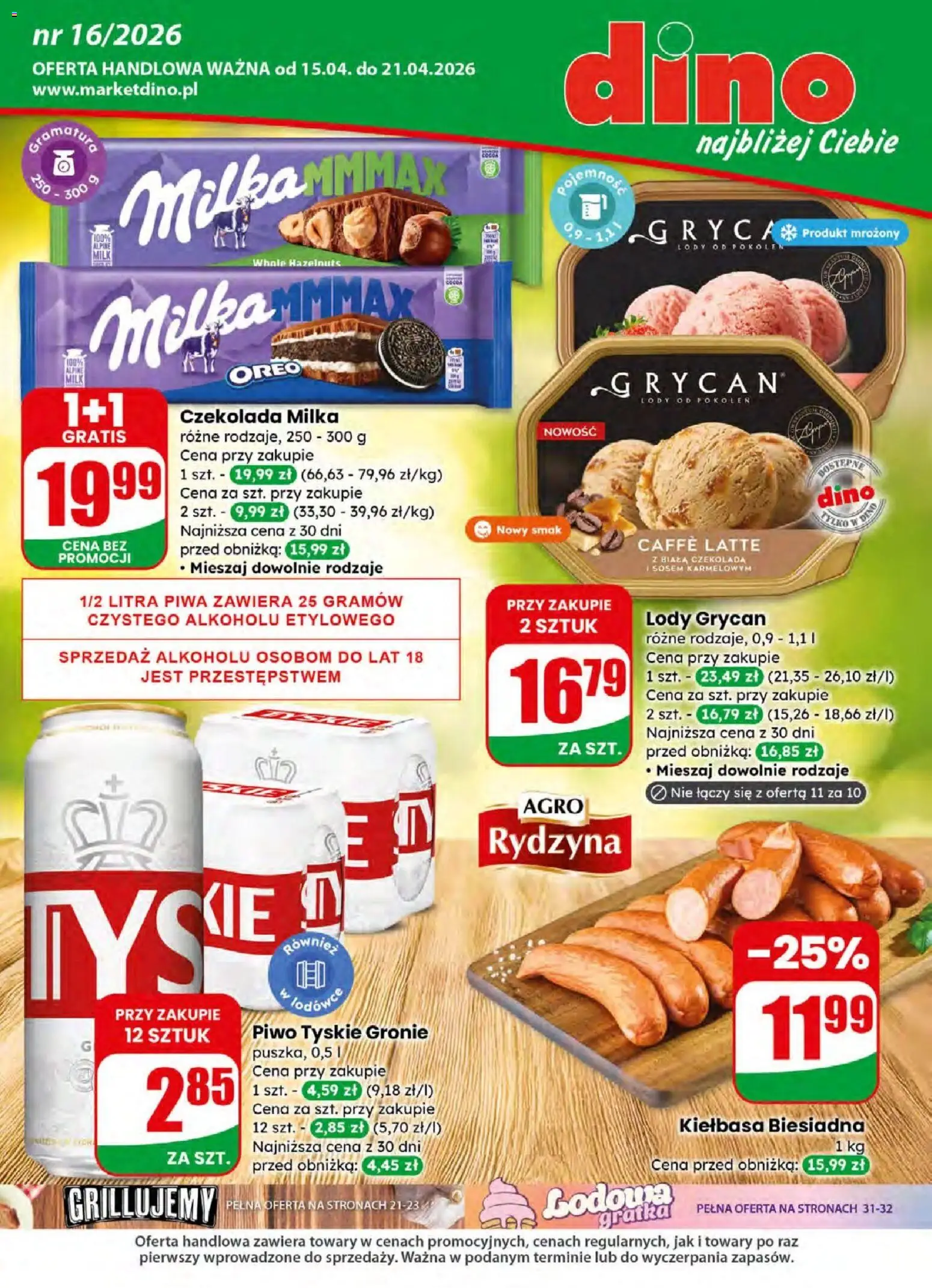 Pogląd gazetki "Dino gazetka" ze sklepu Dino ważnej od 15.04.2026