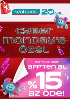 Watsons Cyber Monday 01.12.2025 - Broşürünün önizlemesi