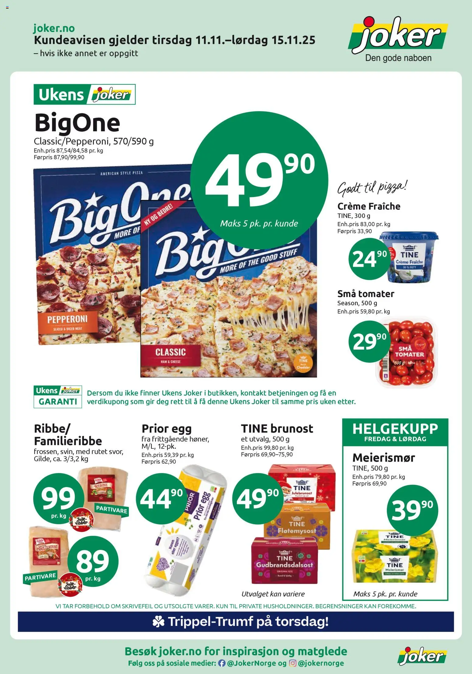 Forhåndsvis Kundeavis fra butikk Joker gyldig fra 11/11/2025